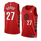 Men's Portland Trail Blazers #27 Jusuf Nurkic 2022-23 Red Statement Edition Swingman Stitched Basketball Jersey Dzhi,baseball caps,new era cap wholesale,wholesale hats